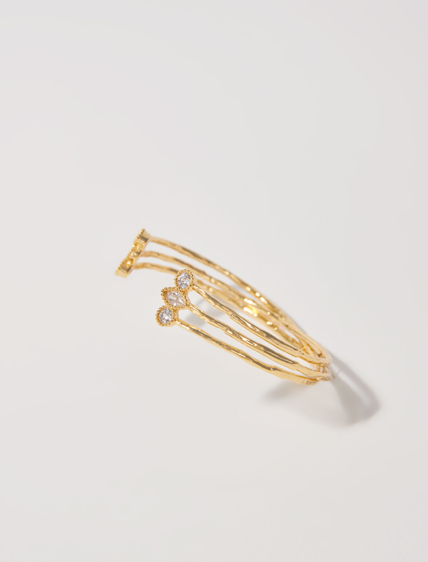 Verguld armbandje van gerecycled messing