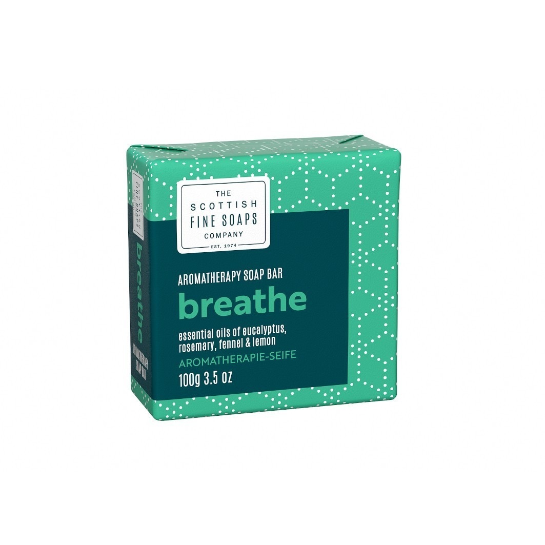 Scottish Fine Soaps Aromatherapy Breathe roku ziepes - 100 g