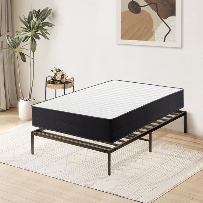 Set materasso e base letto 90x190, letto 90x190 con base e materasso, materasso 90x190x22cm