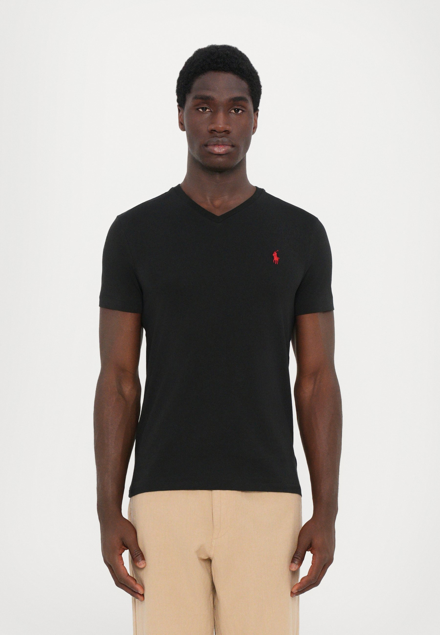 Polo Ralph Lauren T-shirt basique à manches courtes - noir
