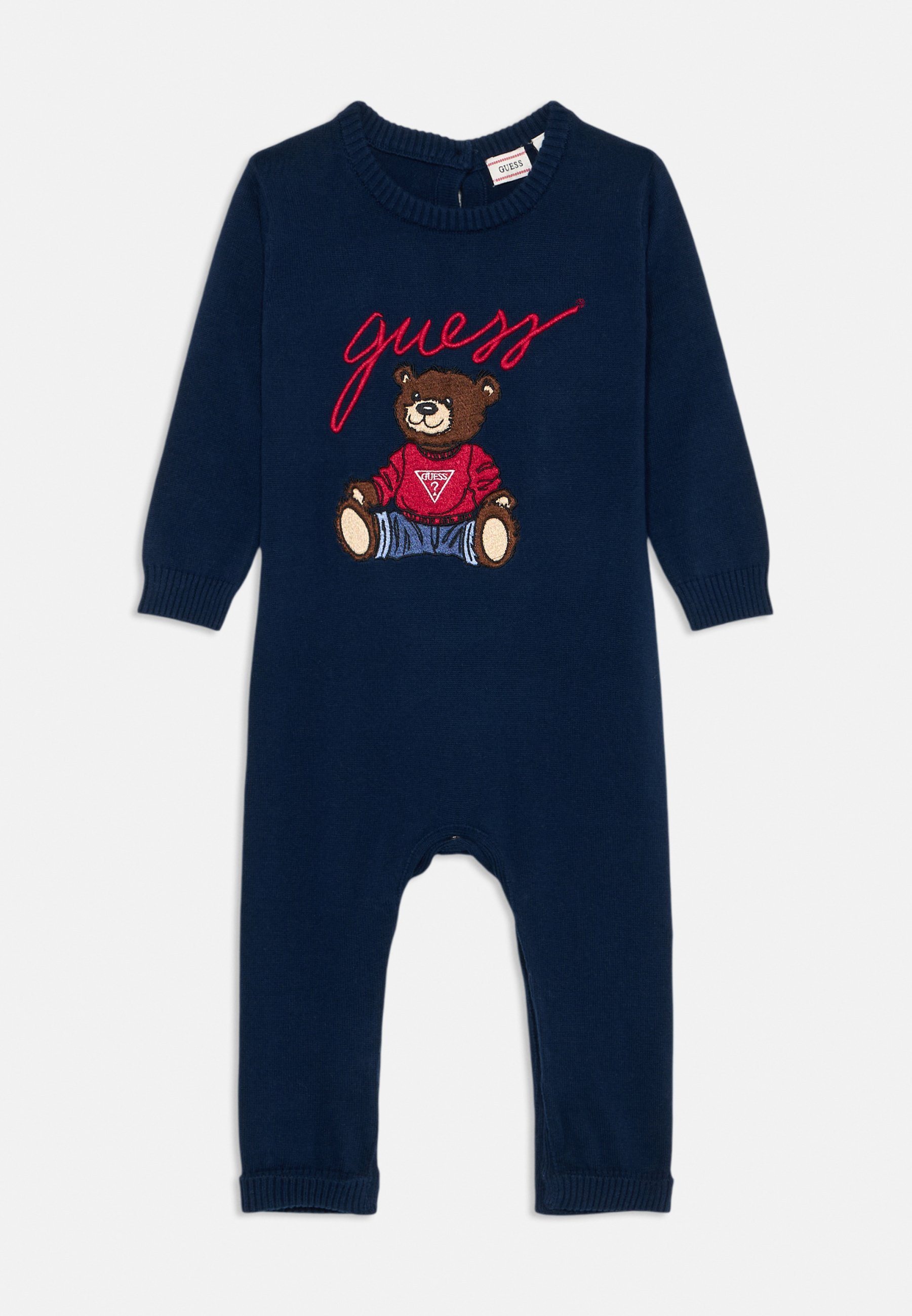 Guess BABY OVERALL UNISEX - Kombinezon - secret blue