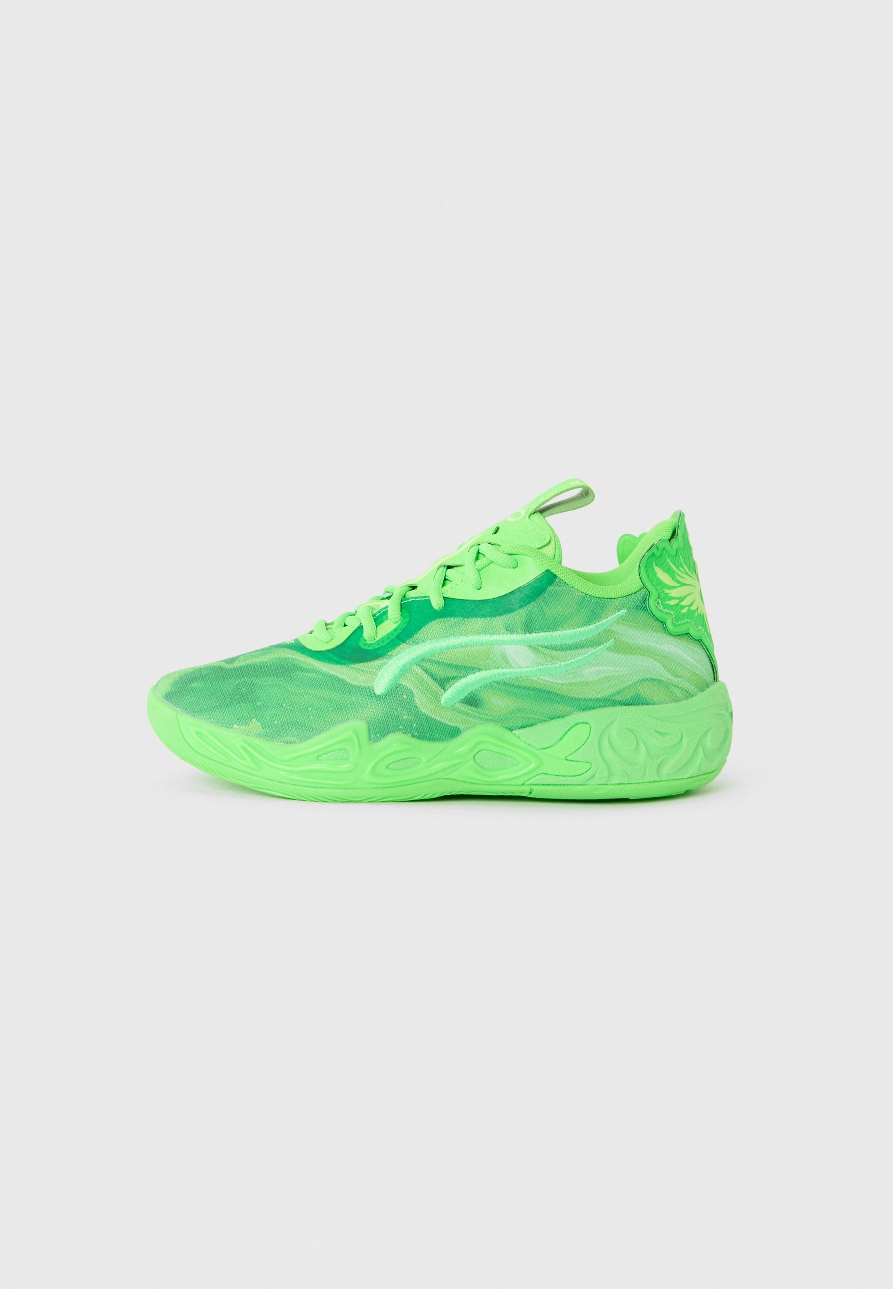 Puma UNISEX - Buty do koszykówki - zielone światło/musujące światło