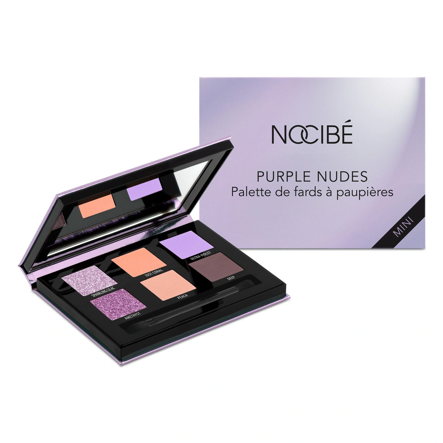 Nocibé Caramel Nudes - Mini Palette de 6 fards à paupières
