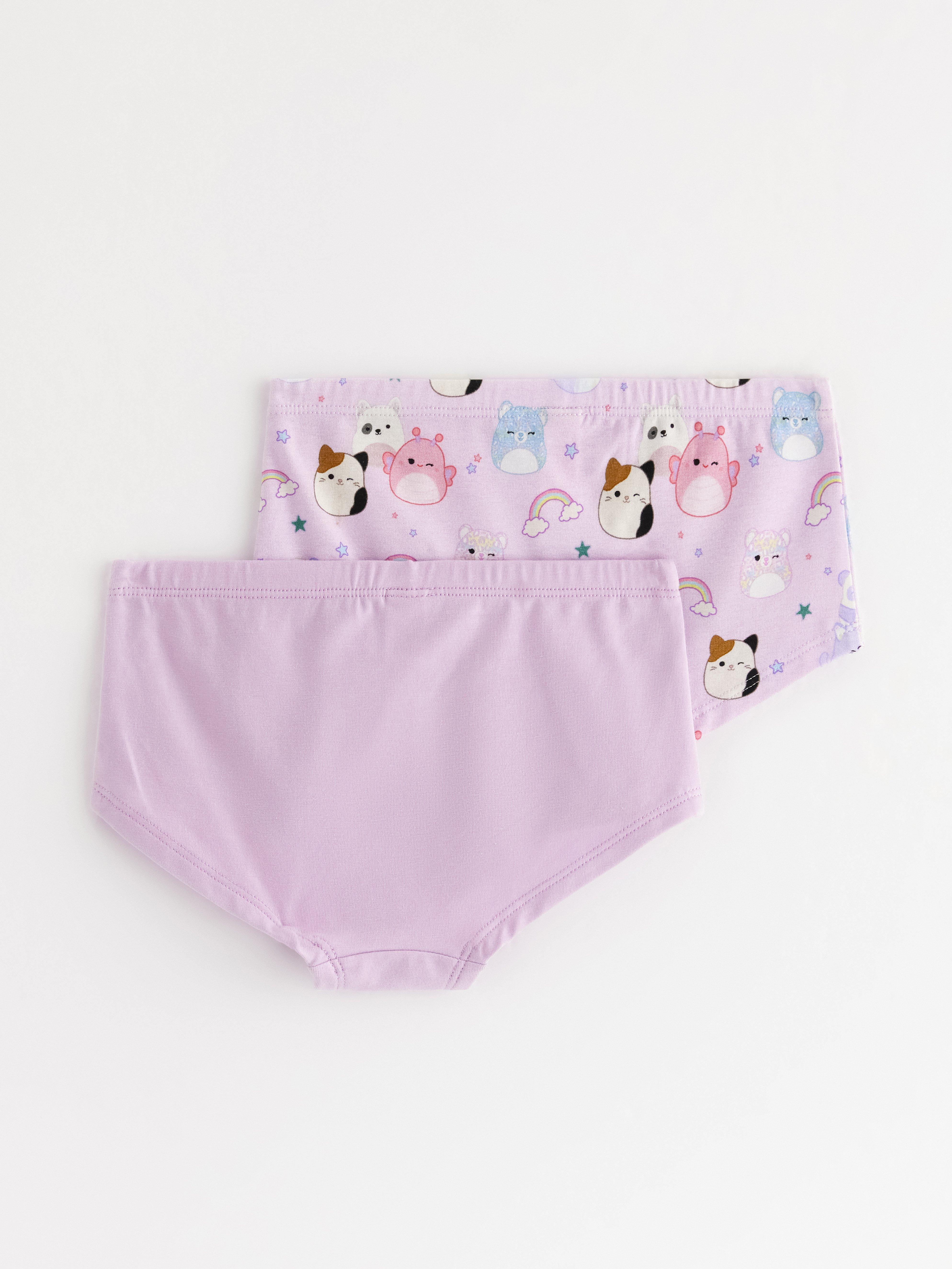 Pacote com 2 Squishmallows hipstertrosor Lilás Claro