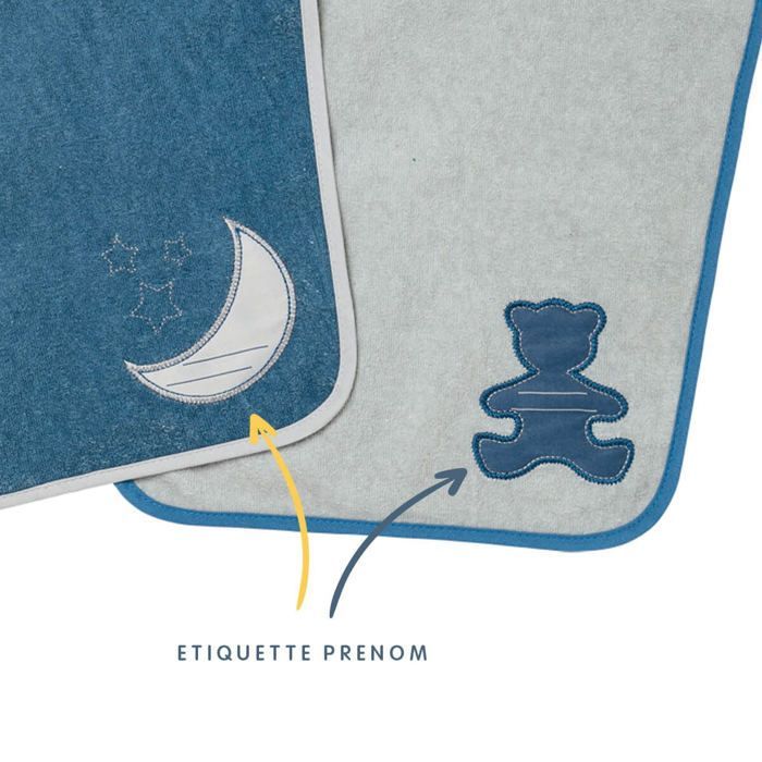 Babycalin - Set di 2 bavaglini per bambini in età prescolare 