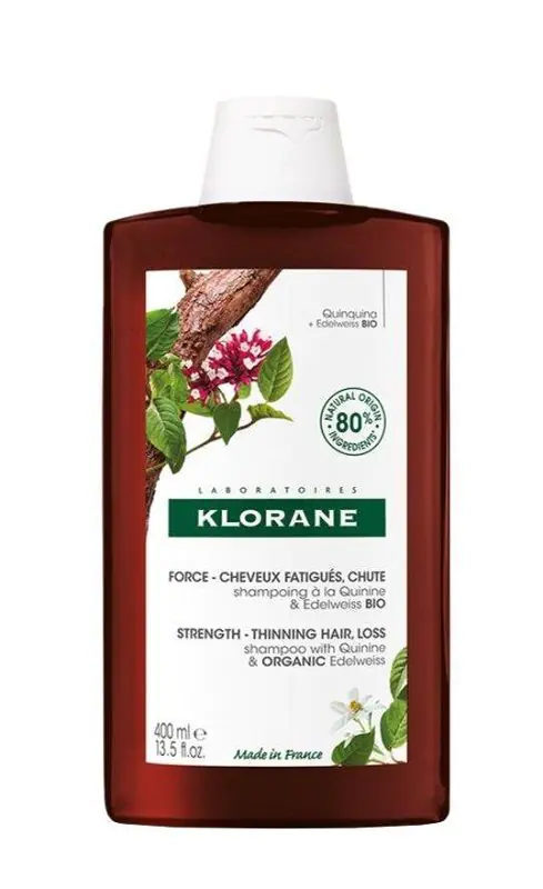 Klorane Szampon z chininą i organiczną szarotką
