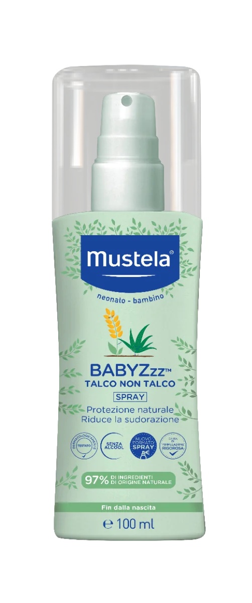 MUSTELA Mustela Talc Non Talc sprei 100 ml Looduslik kaitse sääskede eest