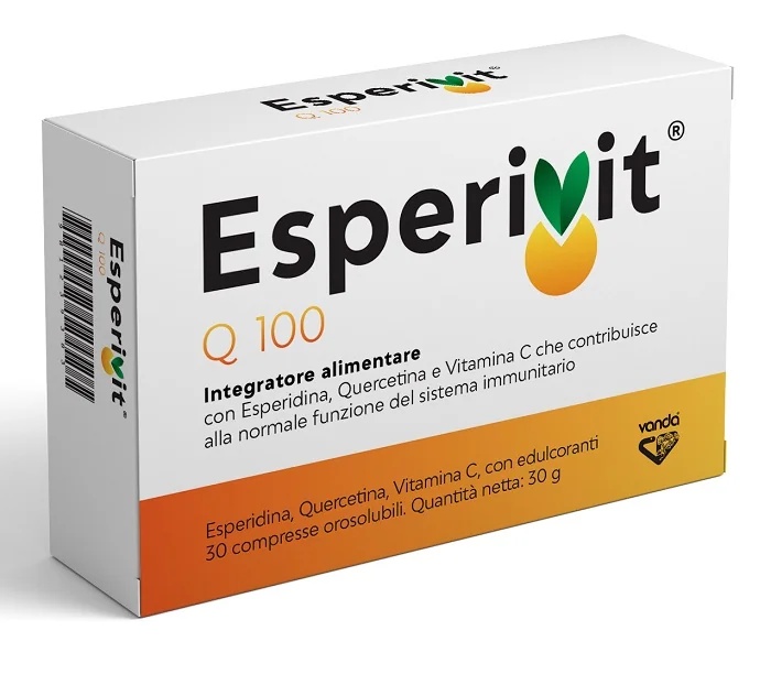 Esperivit Q 100 Voedingssupplement voor het immuunsysteem 30 tabletten Antioxidante werking