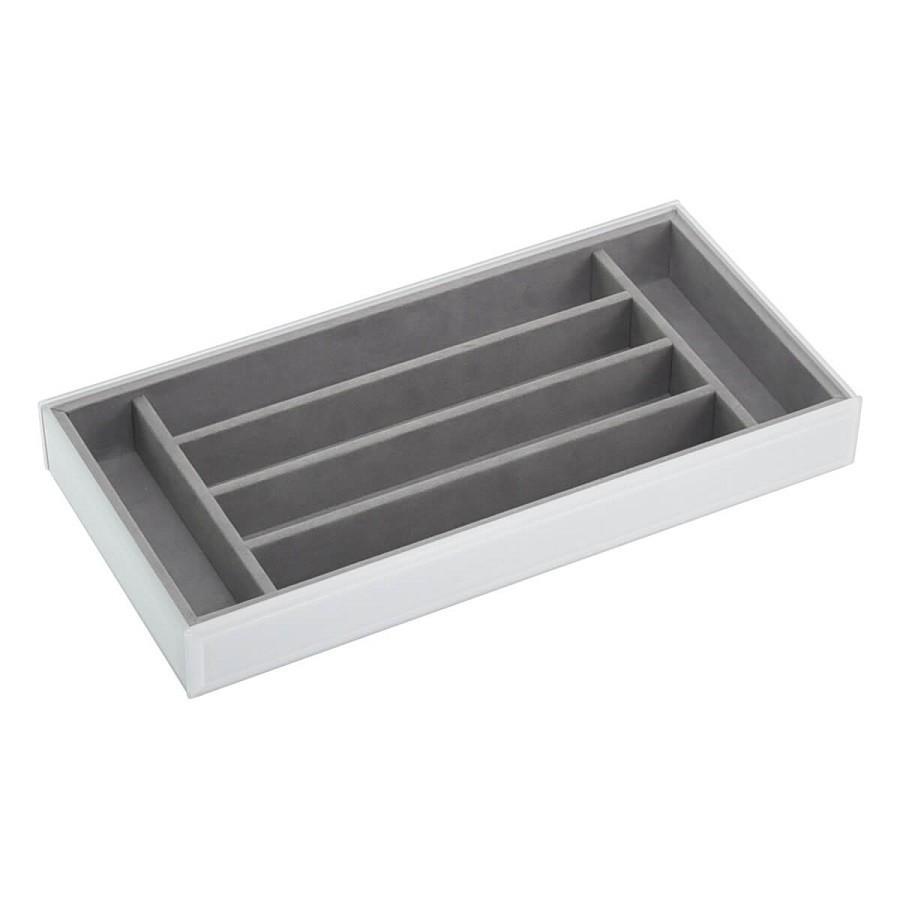 Accessoire de mode Stackers en verre blanc - 1 pièce