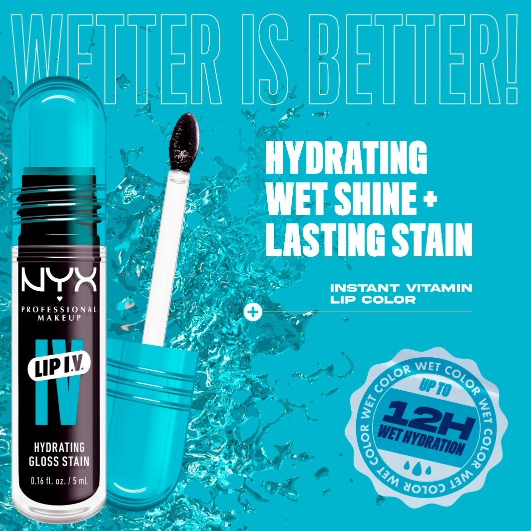 NYX Professional Makeup lūpų blizgis Lip IV - 5 ml