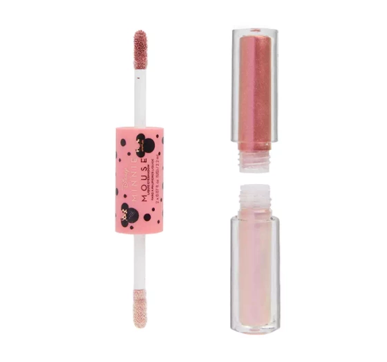Minnie Mouse and Makeup Revolution dwustronny cień do powiek w płynie 2x2,2ml