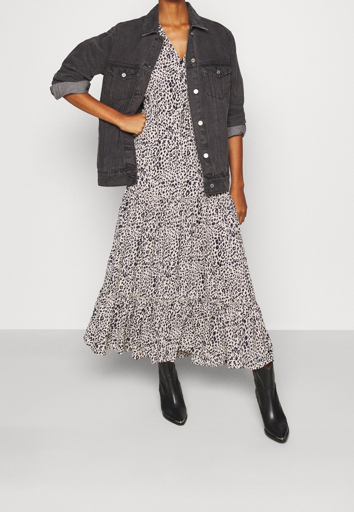 Vestido longo Object Tall Maxi - azul escuro