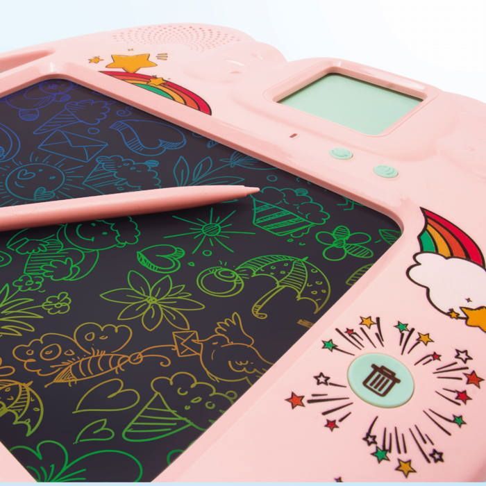 Sun Baby - Children's Drawing and English Learning Tablet, Pink - 8