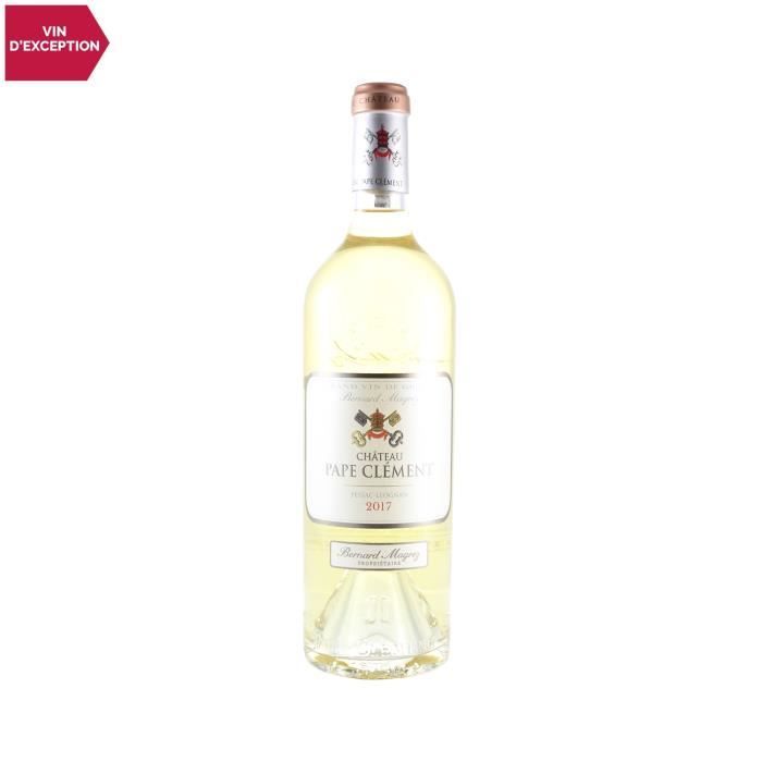 Château Pape Clément Pessac-Léognan Blanc 2017 - 75cl - Vino Blanco Burdeos AOC - Variedades de Uva: Sémillon, Sauvignon Blanc, Sauvignon