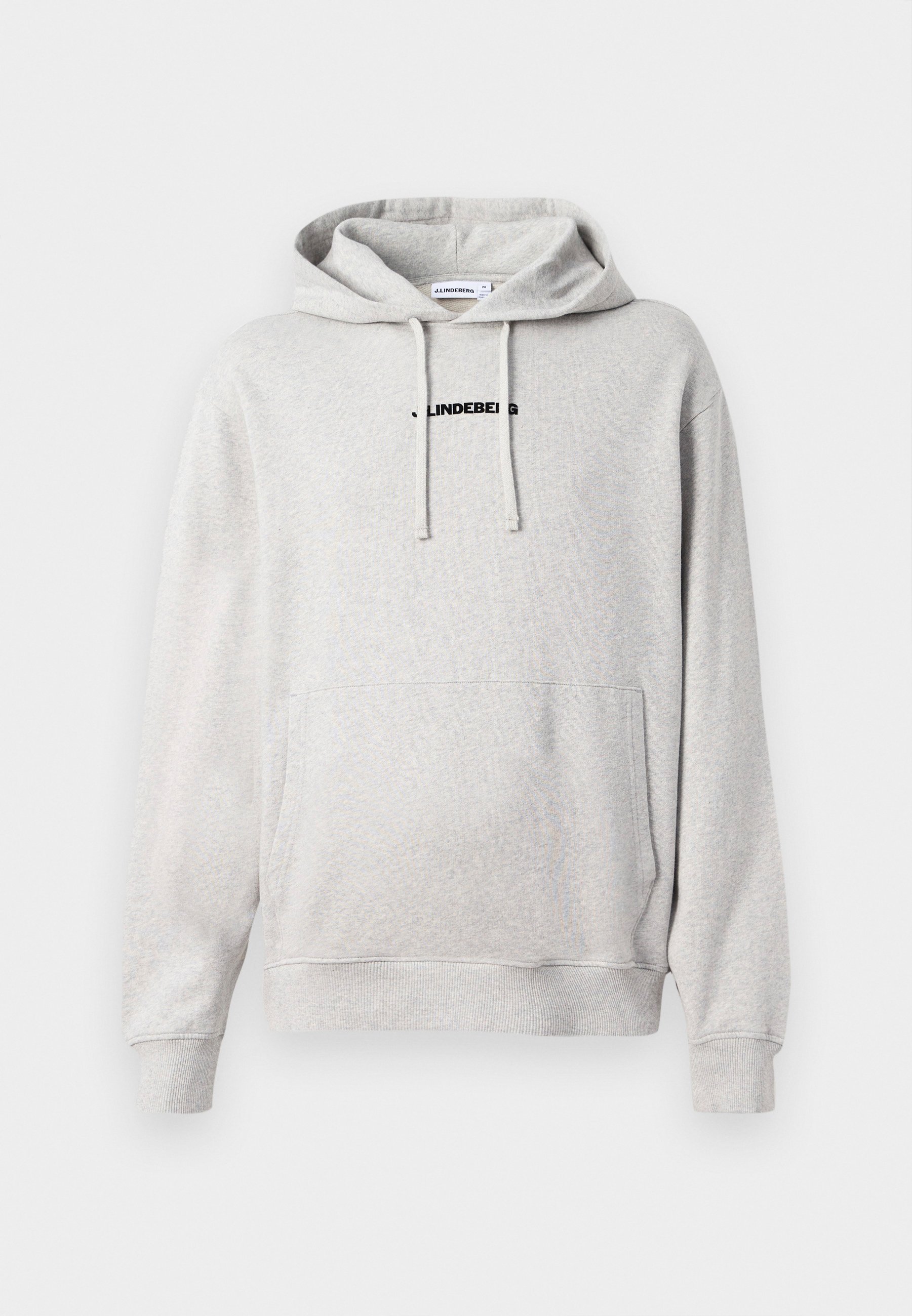 J.LINDEBERG CALLAN HOODIE - Bluza z kapturem - jasnoszary melanż
