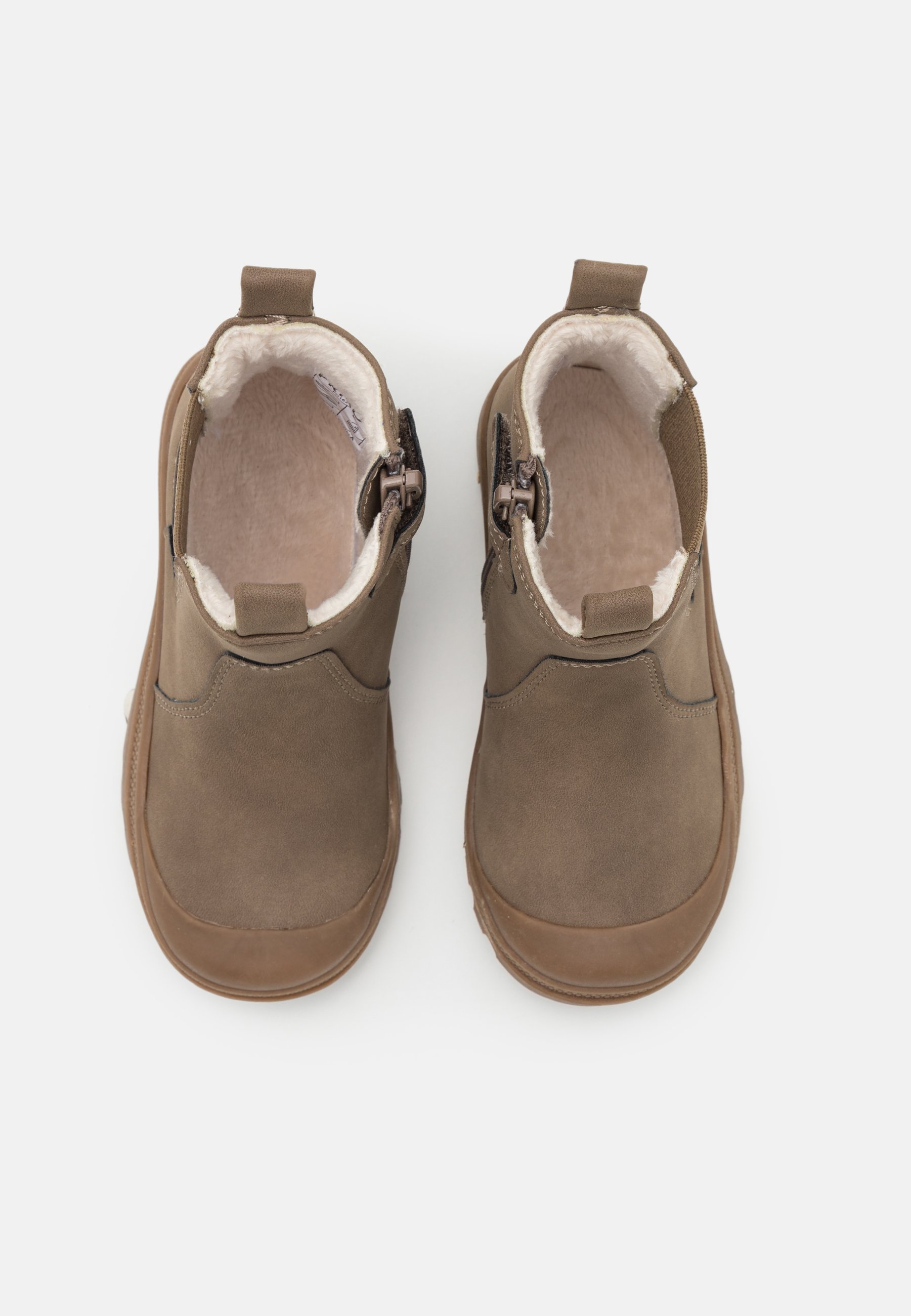 Friboo UNISEX - Klassieke enkellaarsjes - kaki
