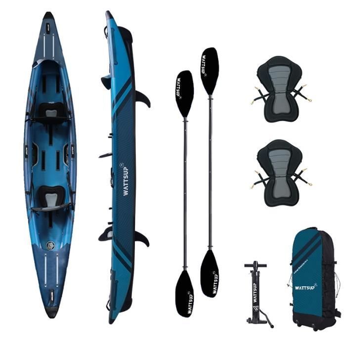 Kayak gonflable Wattsup TORPEDO 2 Places - 426x78 cm (13'9