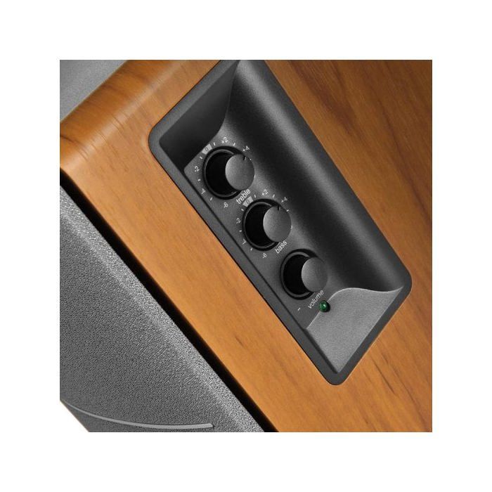 Enceinte connectée Hifi Edifier R1280T Bois - vendues par paire