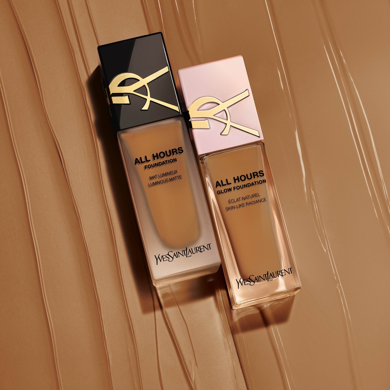 Yves Saint Laurent Foundation All Hours Glow makiažo pagrindas – 25 ml