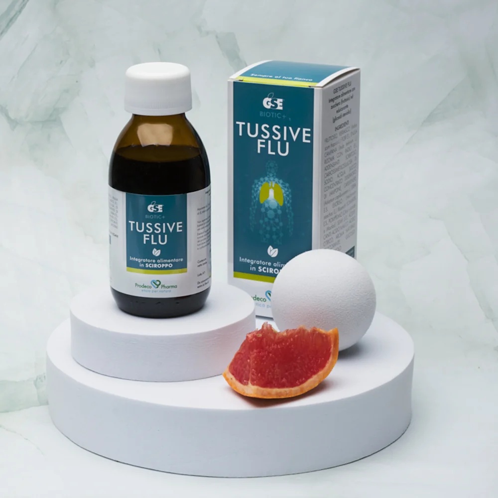 GSE Gse Tussive Flu 120 ml Slijmhoestverlichting