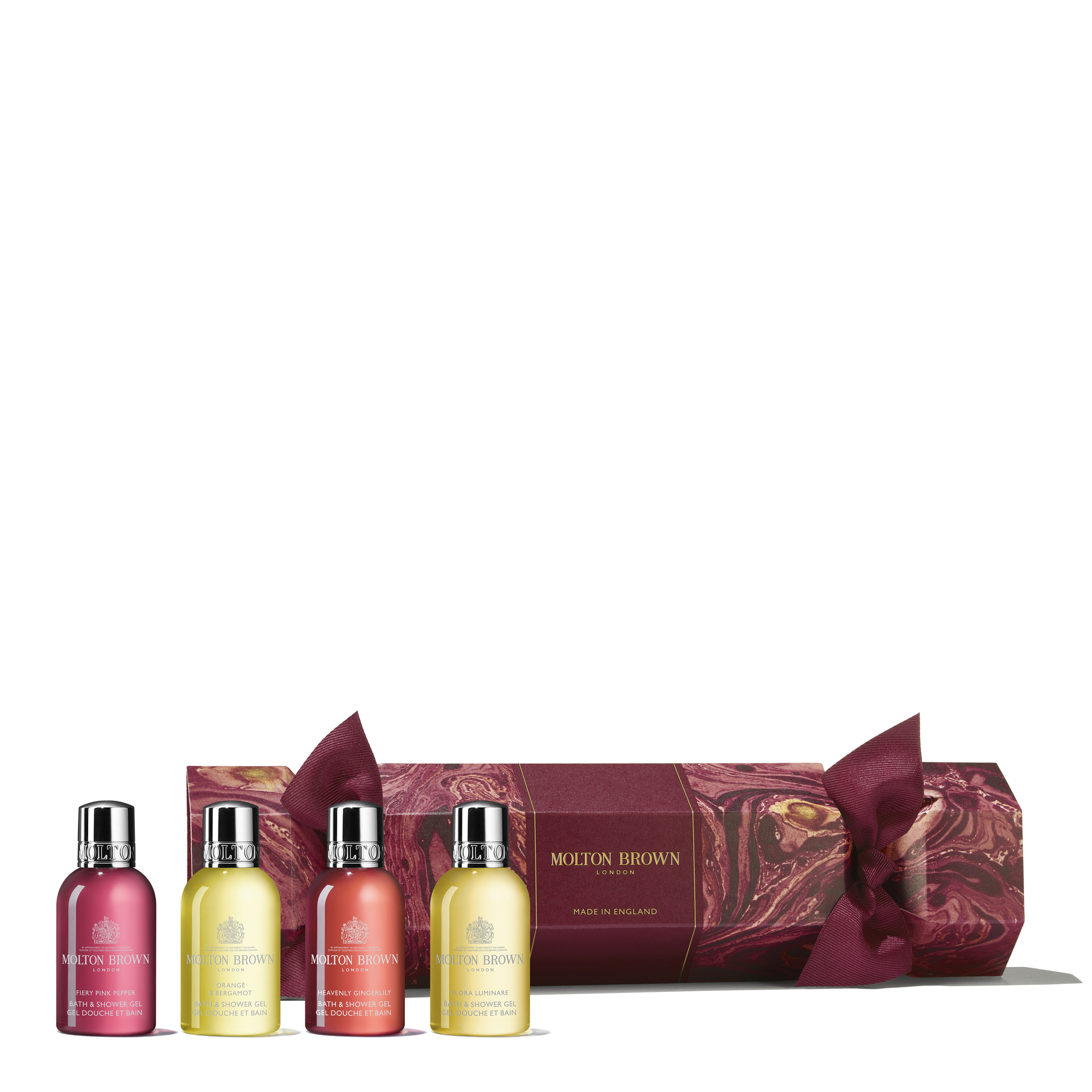 Cutie cadou cu biscuiți de Crăciun florali și picanți - Molton Brown
