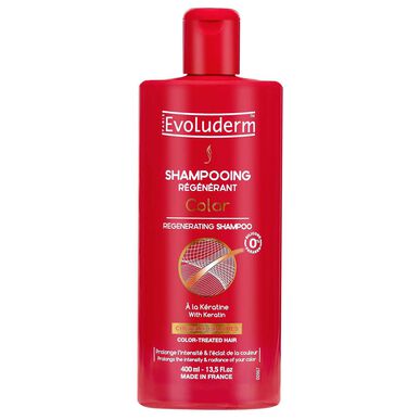 Evoluderm värjätyille hiuksille tarkoitettu shampoo 400 ml 400 ml