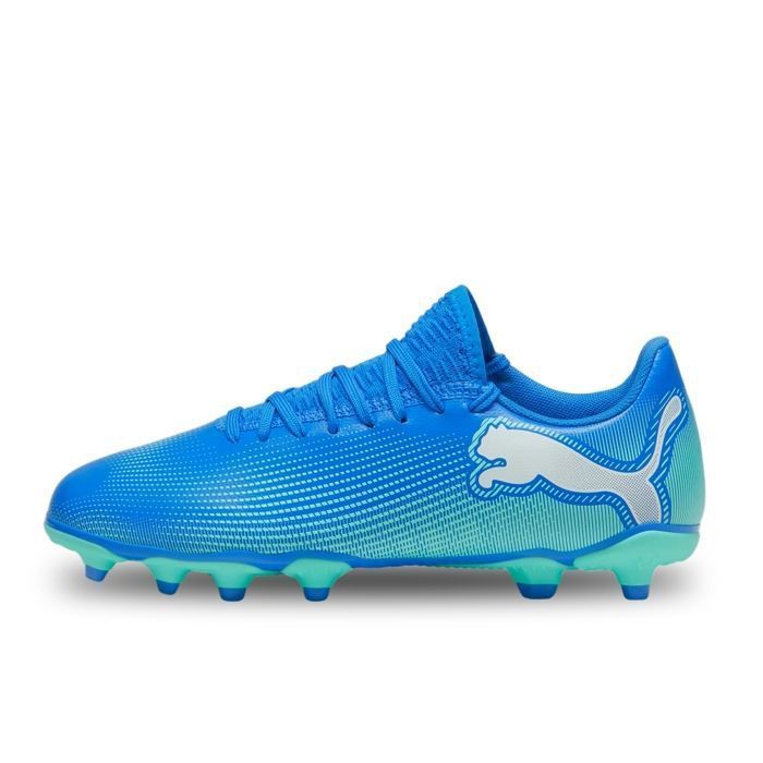 Puma Future 7 Play Fg/Ag Jr jongensvoetbalschoenen blauw 107949-01