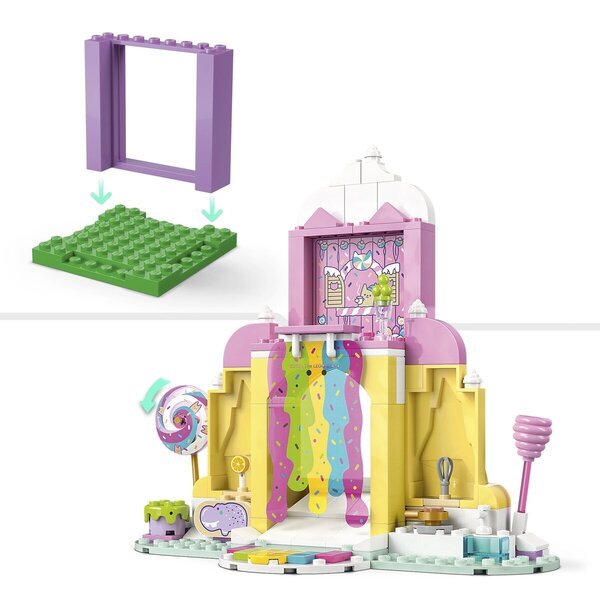LEGO Gabby lėlių namelis 11205 Saldainių kalnas ir kačiukų sodas<br>