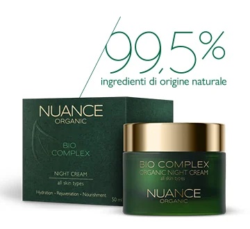 NUANCE Crema de noche orgánica Nuance para todo tipo de piel 50 ml Todo tipo de piel