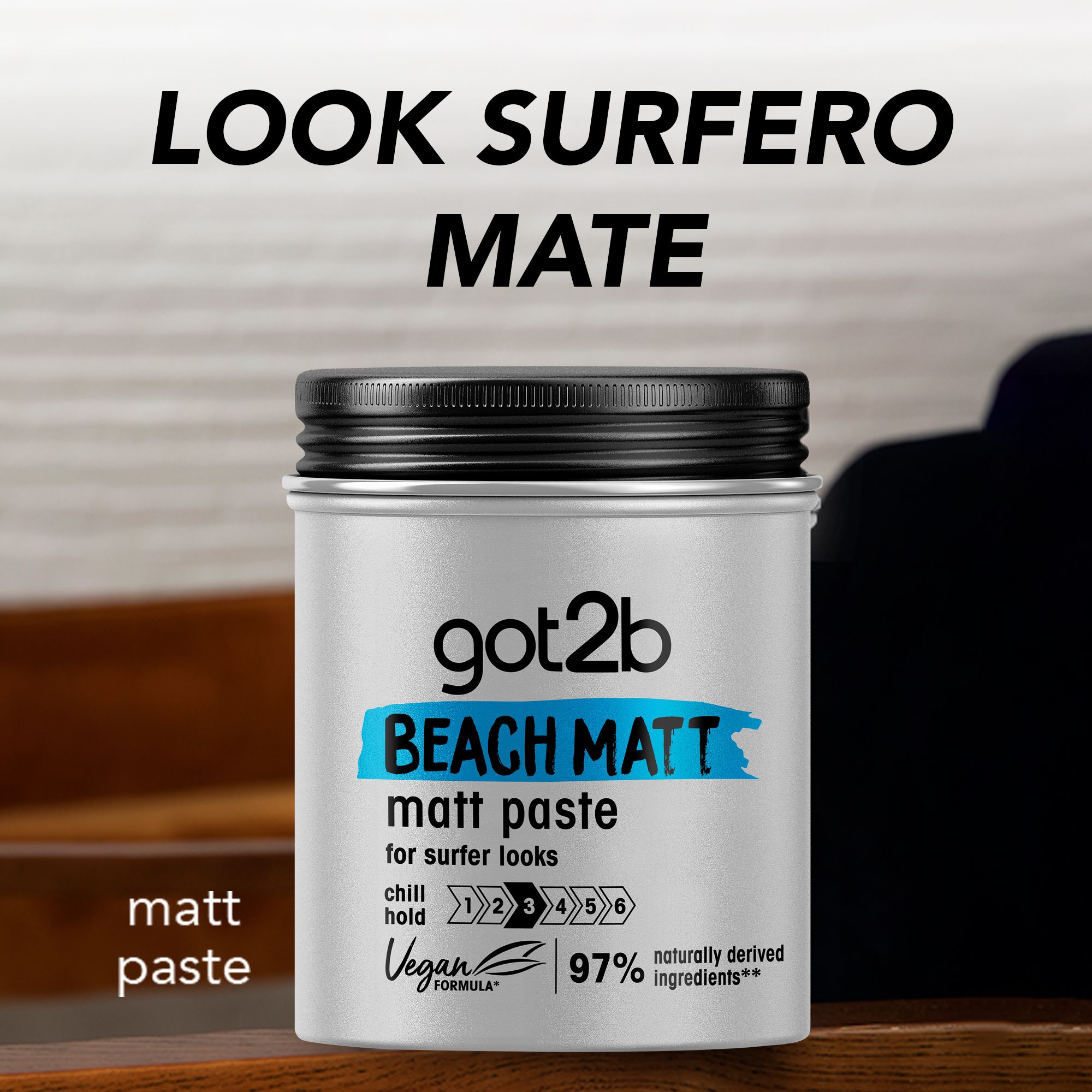 Kreme za stiliziranje kose Beach Matt Paste