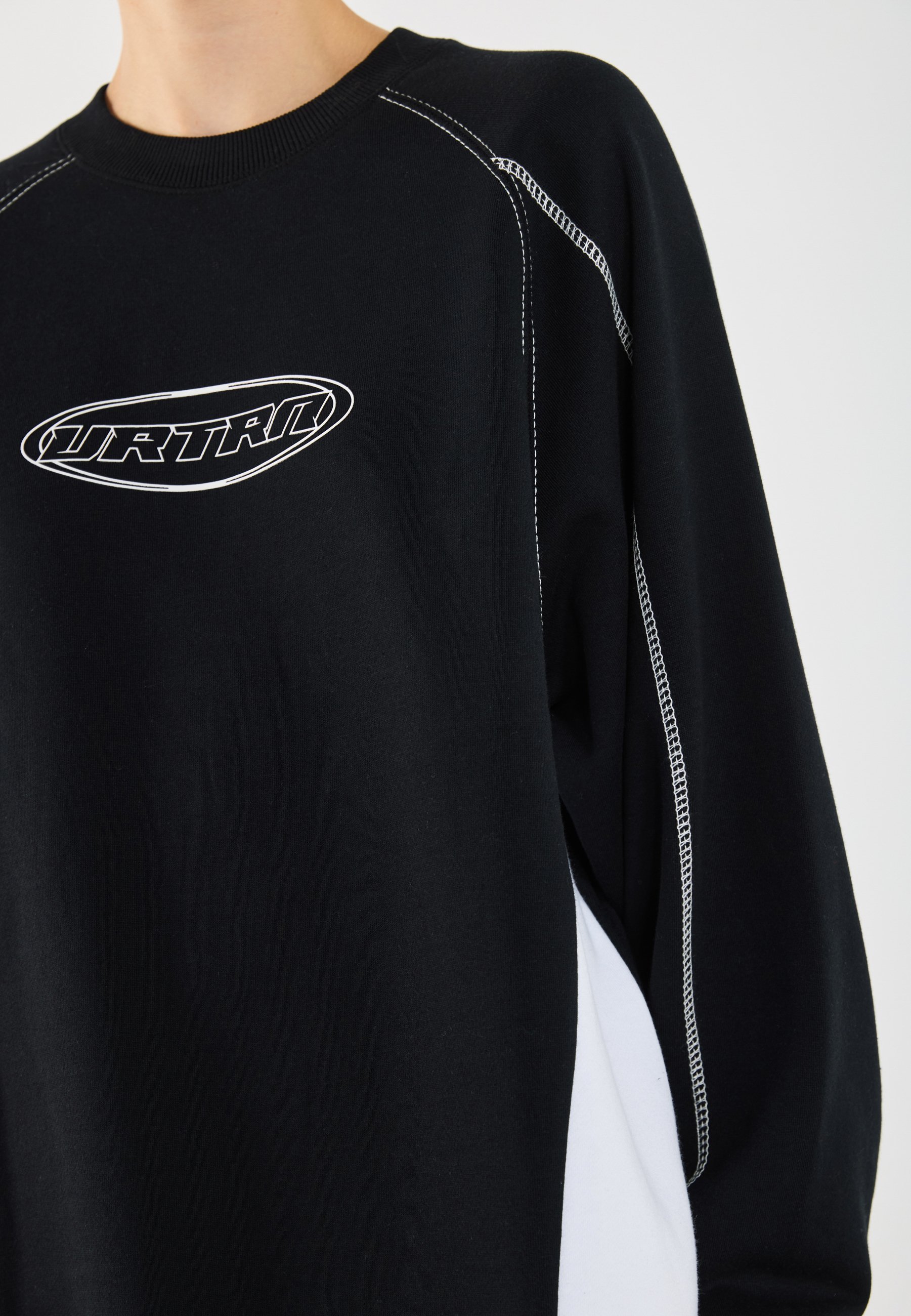 YOURTURN UNISEX - Sweatshirt - echt zwart