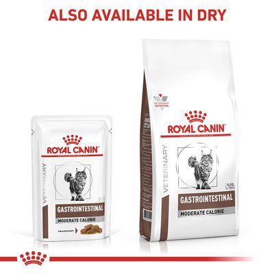 Royal Canin Veterinary Cat - Mag-tarmkanalen Måttliga kalorier i sås