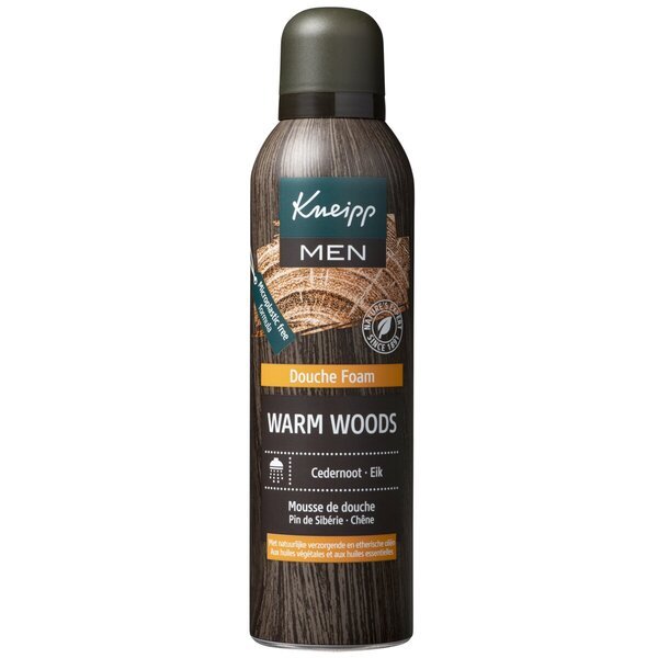 Pena za tuširanje Kneipp Men Warm Woods<br>200 ml - normalna koža