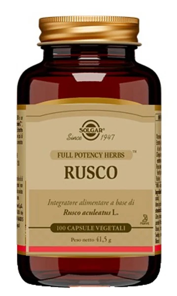SOLGAR Rusco 100 capsules Veg Venous Function