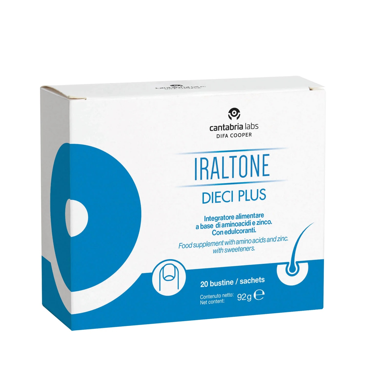 IRALTONE Iraltone Dieci Plus 20 sachets