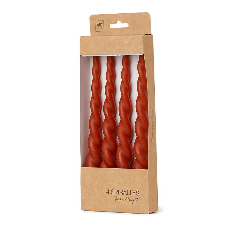 Vie Selected spiraalivalaisin 4 kpl 24 cm ruoste