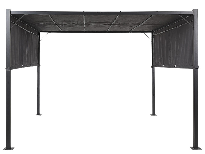 Pawilon ogrodowy altana 310x310cm LED szary