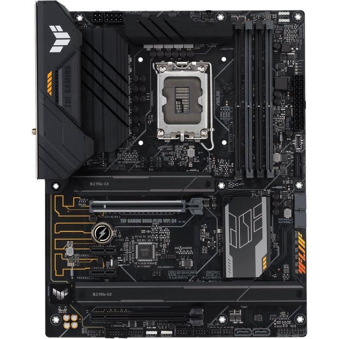 Carte Mère - ASUS - TUF GAMING B660-PLUS WIFI D4 -  (90MB1920-M0EAY0)