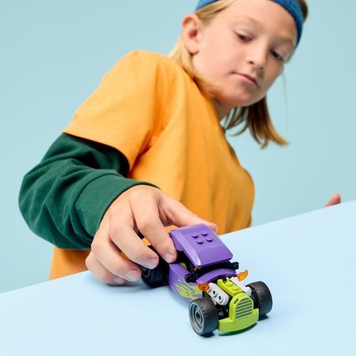 LEGO City 60485 Le Hot Rod - Jouet Voiture de Course - Motricité Fine - Cadeau dès 5 ans