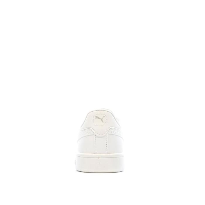 Baskets Blanches Fille Puma Smash 3.0