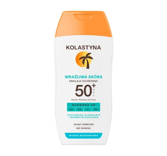 KOLASTYNA WRAŻLIWA SKÓRA EMULSJA OCHRONNA SPF50  150ML