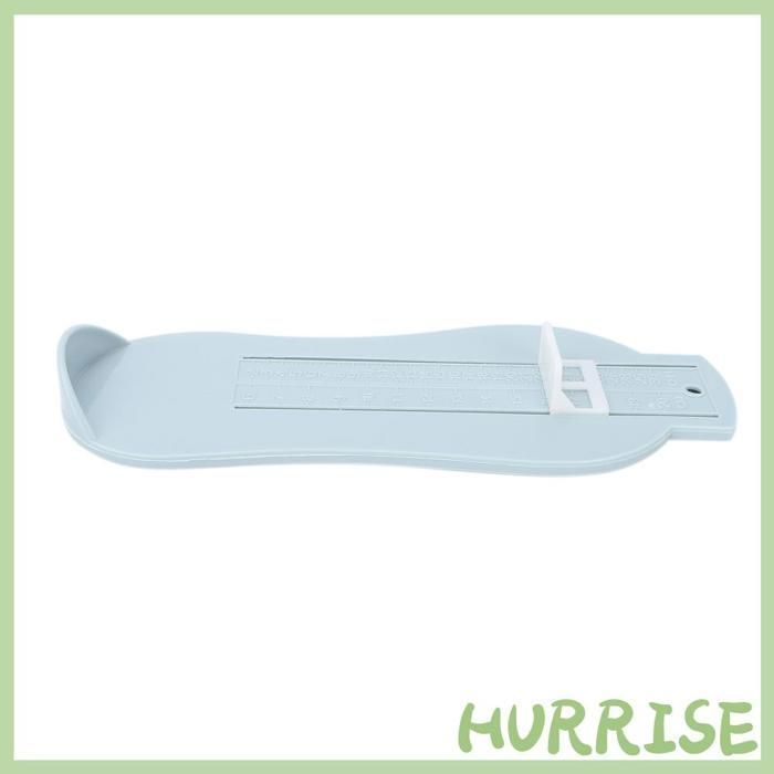 Dispositif de mesure des pieds Dispositif de mesure du pied enfants Piets de chaussures de bébé parfum bain Bleu nature
