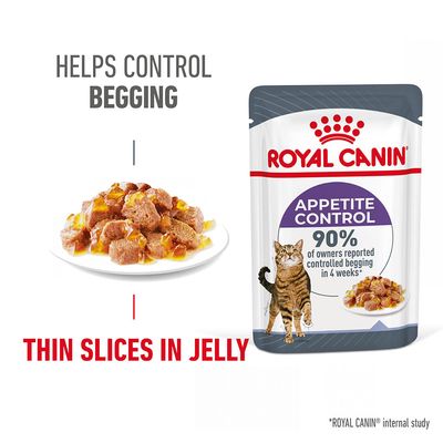 Royal Canin -ruokavalion hallinta hyytelössä