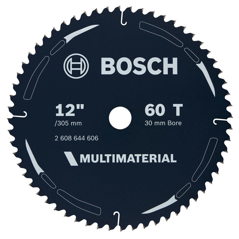 Disco de corte multiuso BOSCH TCT 305 mm com 60 dentes – MULTIMATERIAL
