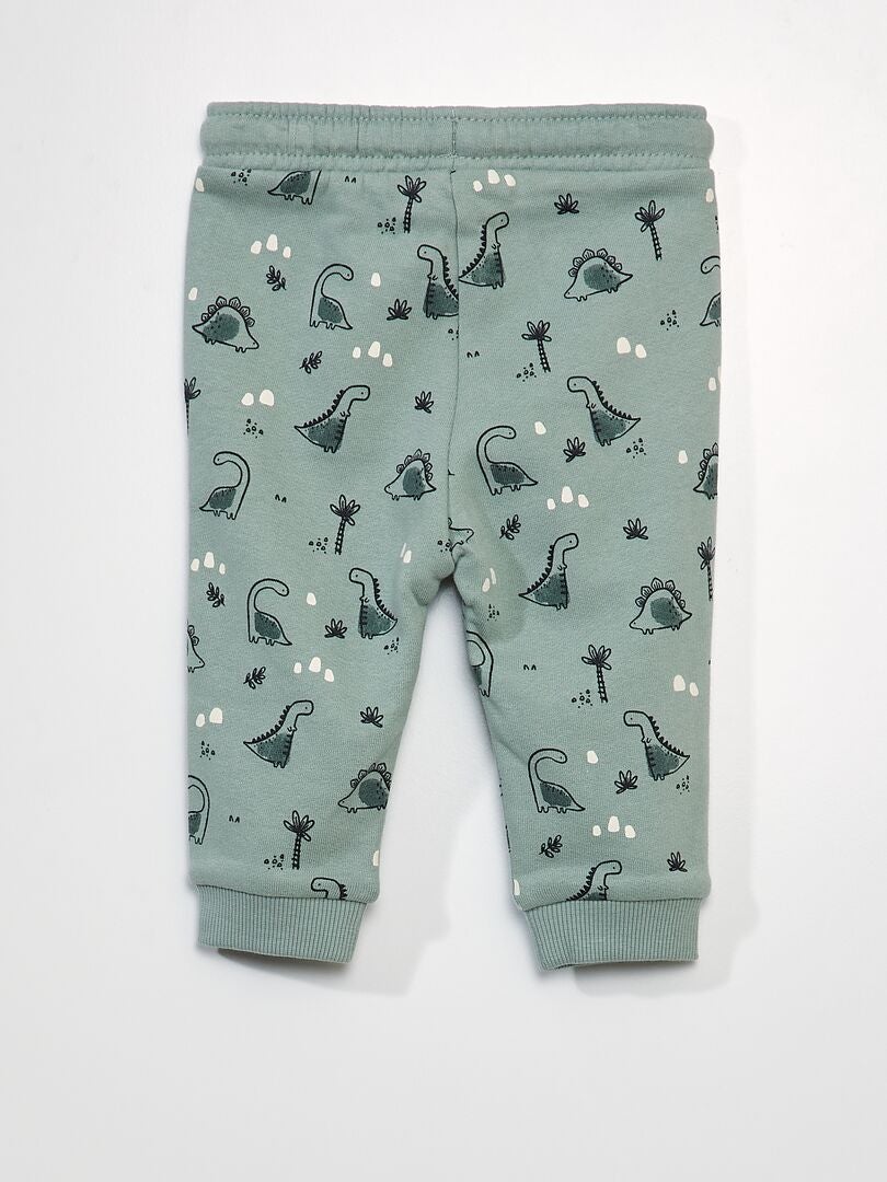 Pantalones deportivos estampados - AZUL