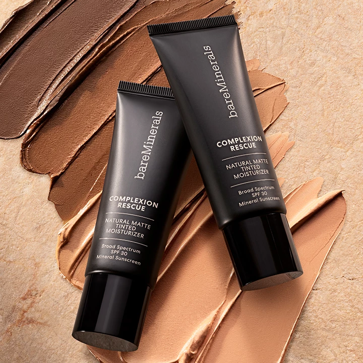 Complexion Rescue Natural Matte tonirana hidratantna krema SPF30 6 Ginger - bareMinerals