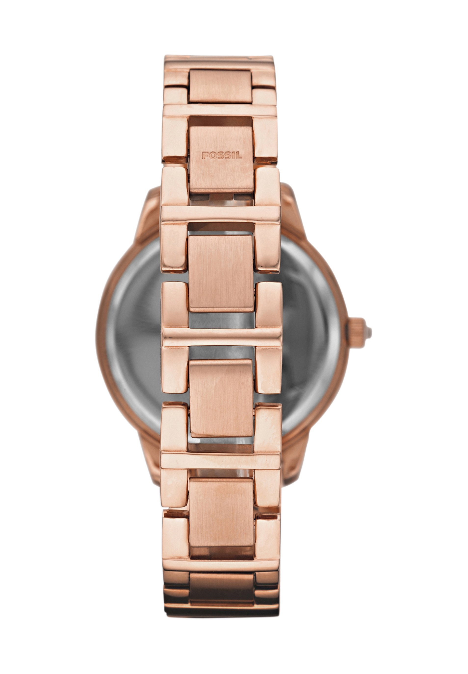 Fossil horloge - roségoudkleurig