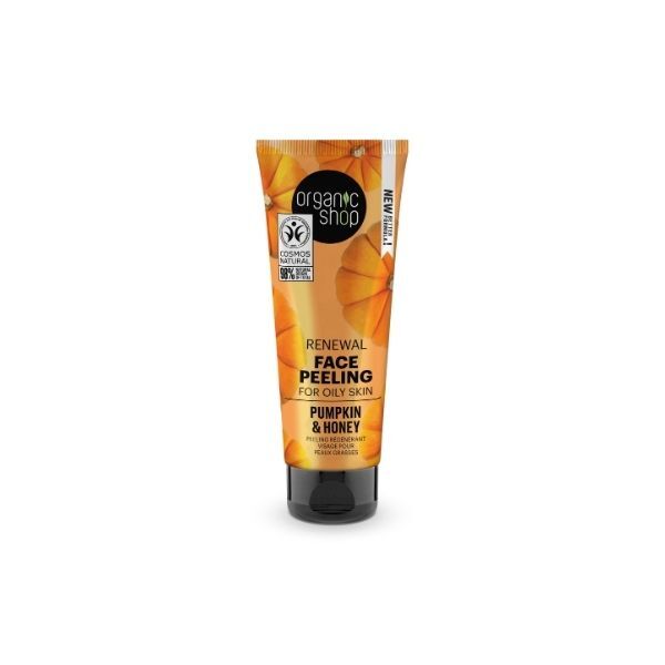 Peeling viso rigenerante biologico per pelli grasse 75 ml