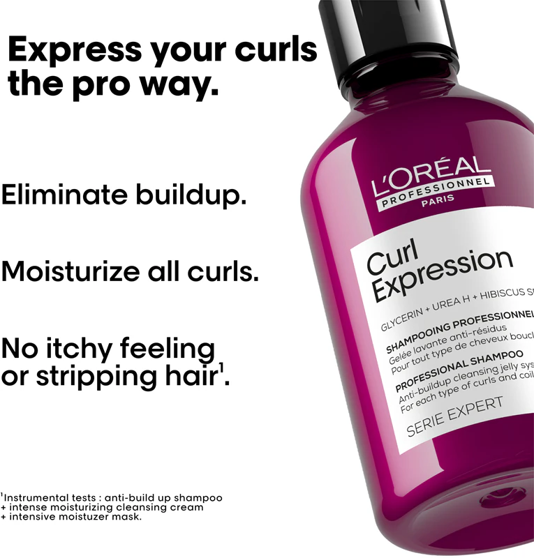 L'Oréal Professionnel Serie Expert Curl Expression čisticí šampon pro kudrnaté a vlnité vlasy