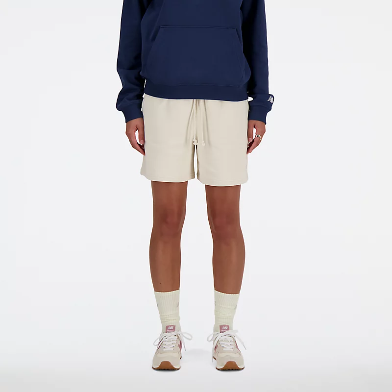Pantaloni scurți sport pentru femei din material terry - IN